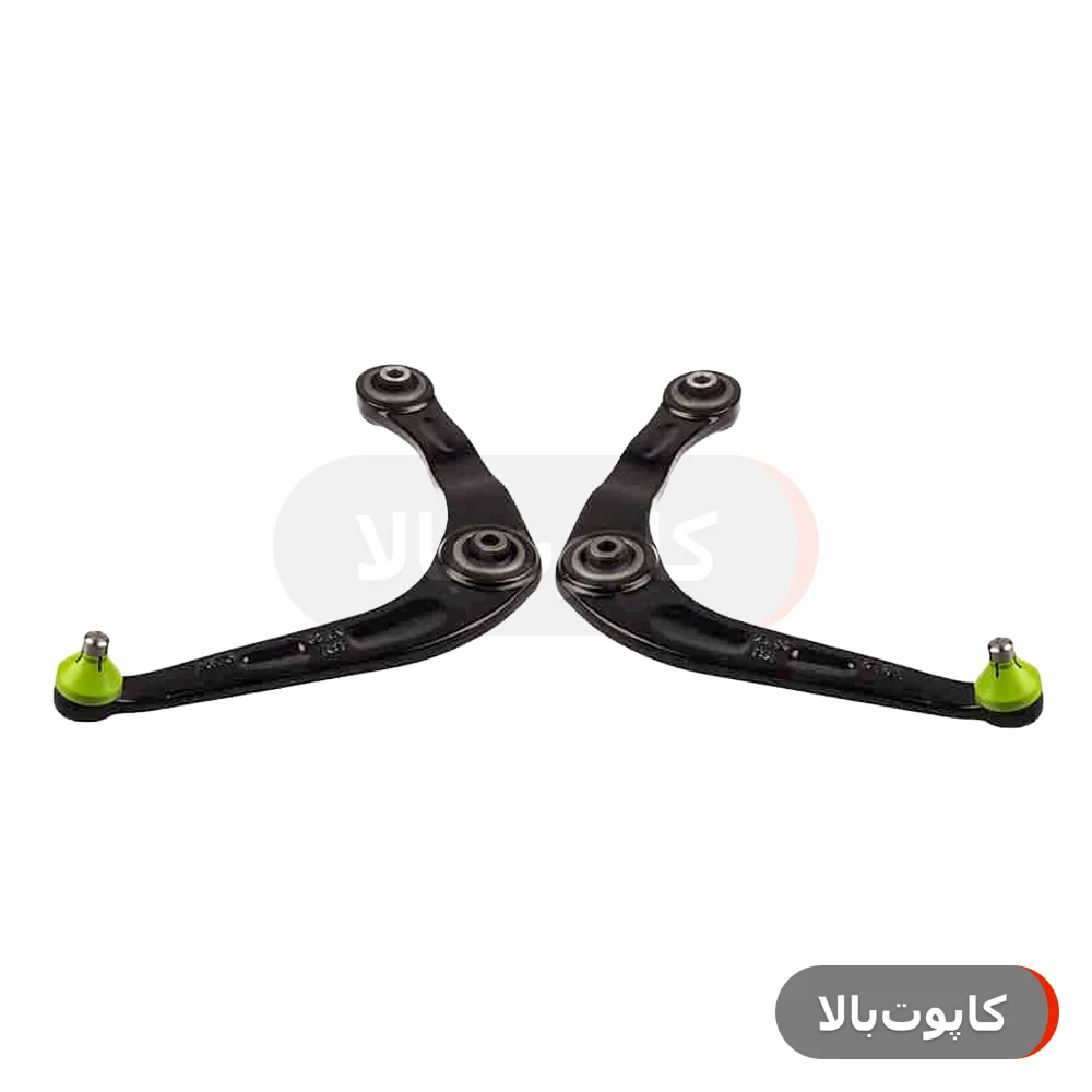 طبق جلو کامل پژو ۲۰۶ صاکو شامل چپ و راست - گارانتی ۱۲ ماهه تعویضاصالت و سلامت